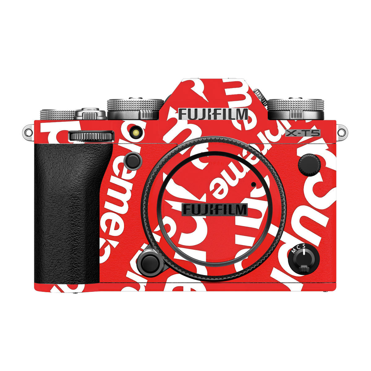 Supreme Red FujiFilm X-T5 Camera Skin