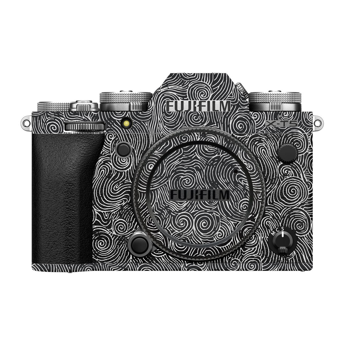 White Spirals FujiFilm X-T5 Camera Skin