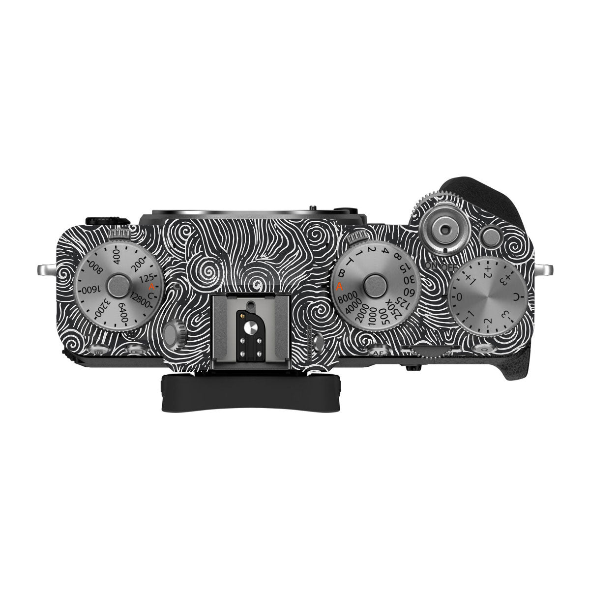 White Spirals FujiFilm X-T5 Camera Skin