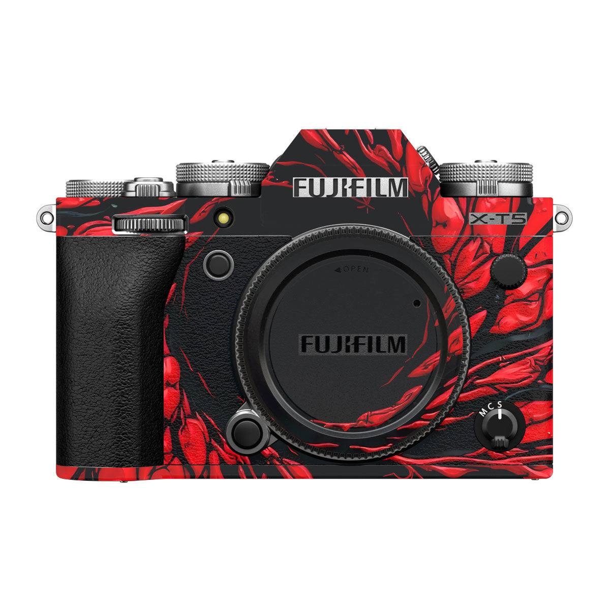 Venom Red FujiFilm X-T5 Camera Skin
