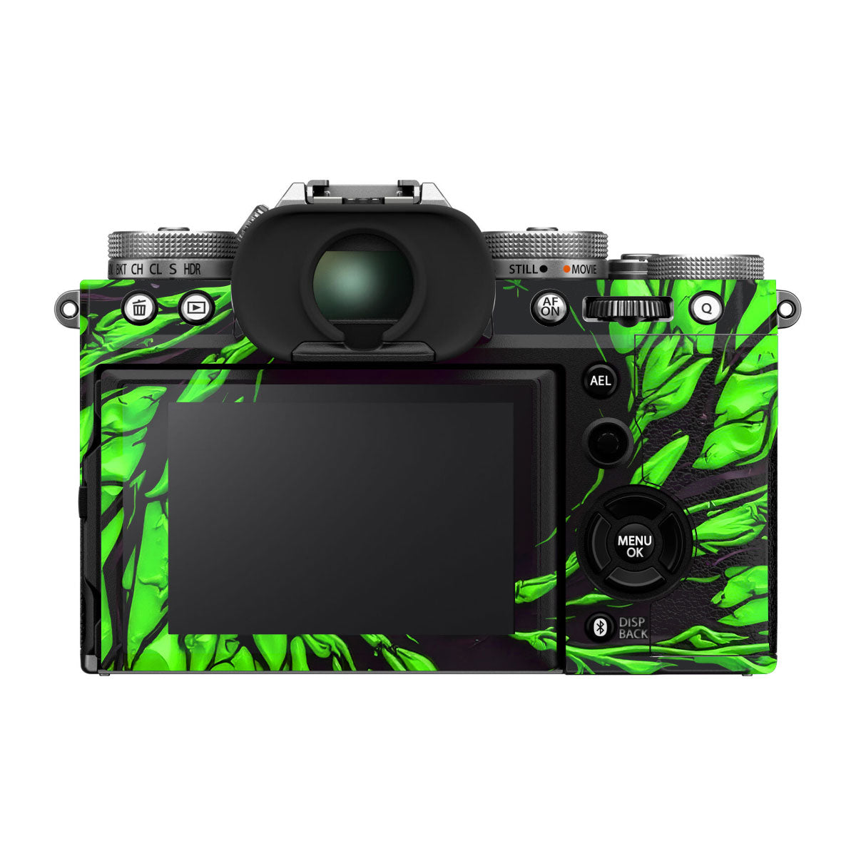 Venom Green FujiFilm X-T5 Camera Skin