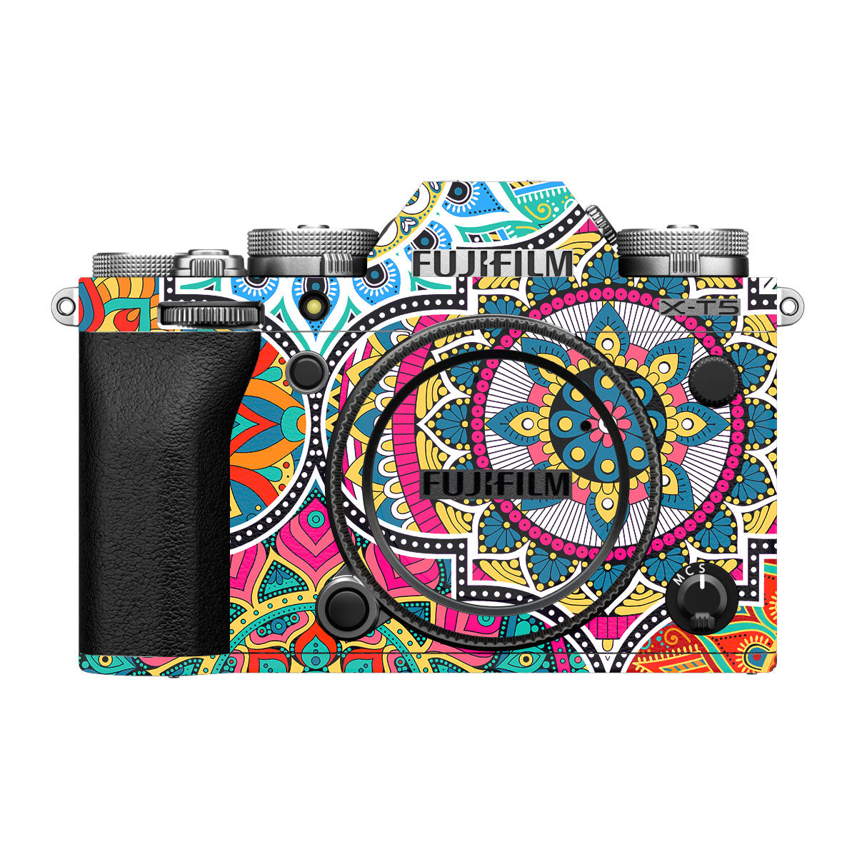 Boho Mandala Tile Pattern FujiFilm X-T5 Camera Skin