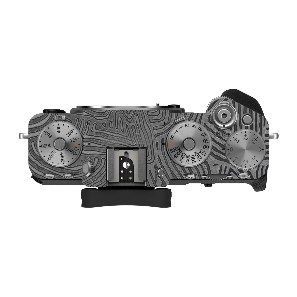 Monochrome Line Maze FujiFilm X-T5 Camera Skin