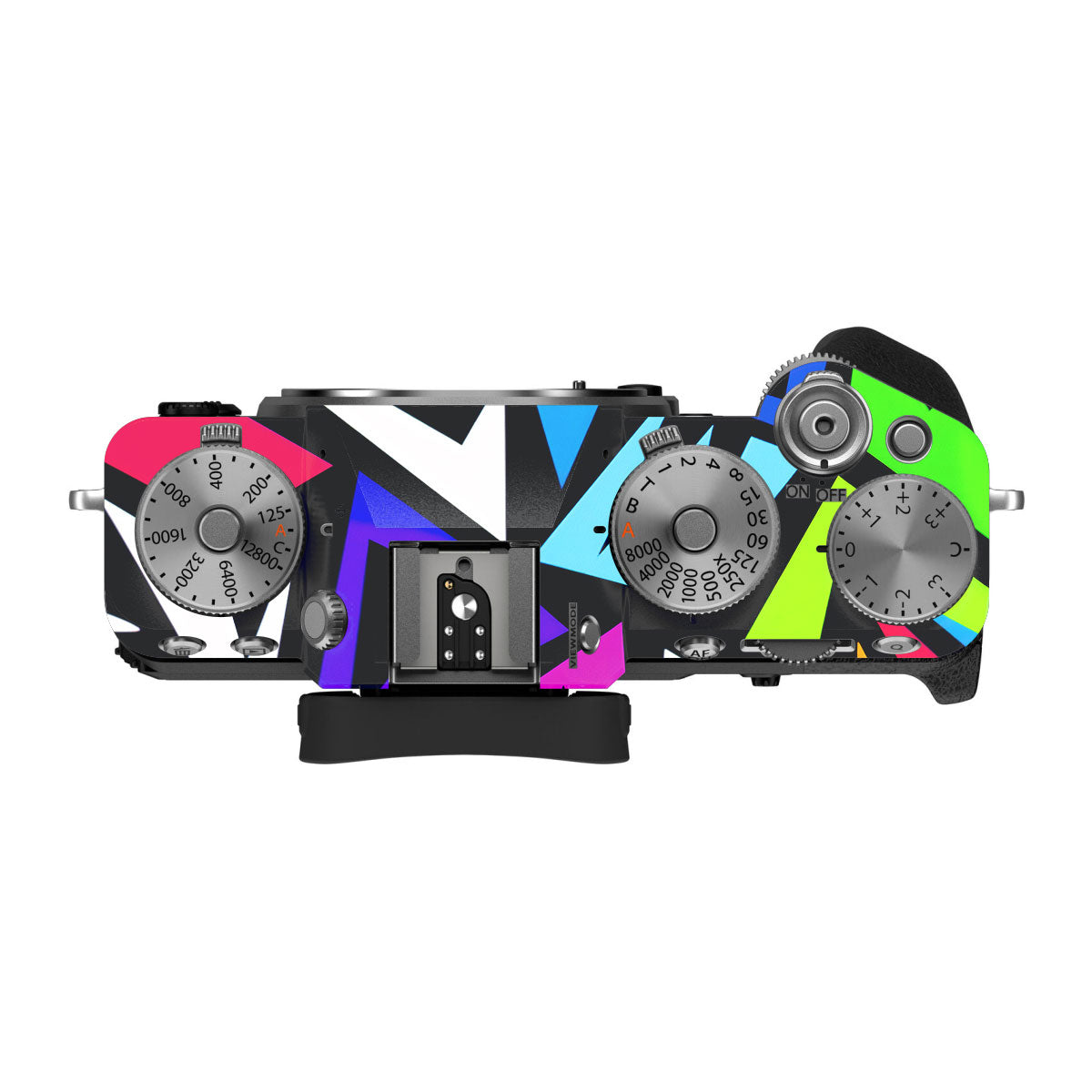 Bold Geometric Pop FujiFilm X-T5 Camera Skin