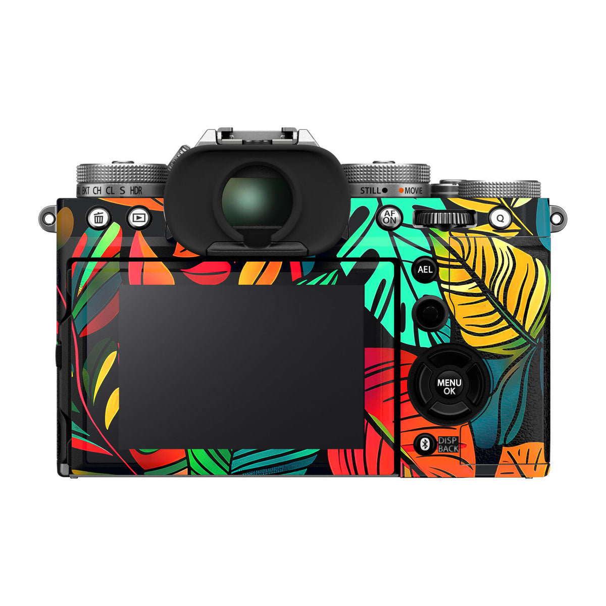 Tropical Jungle Leaves FujiFilm X-T5 Camera Skin