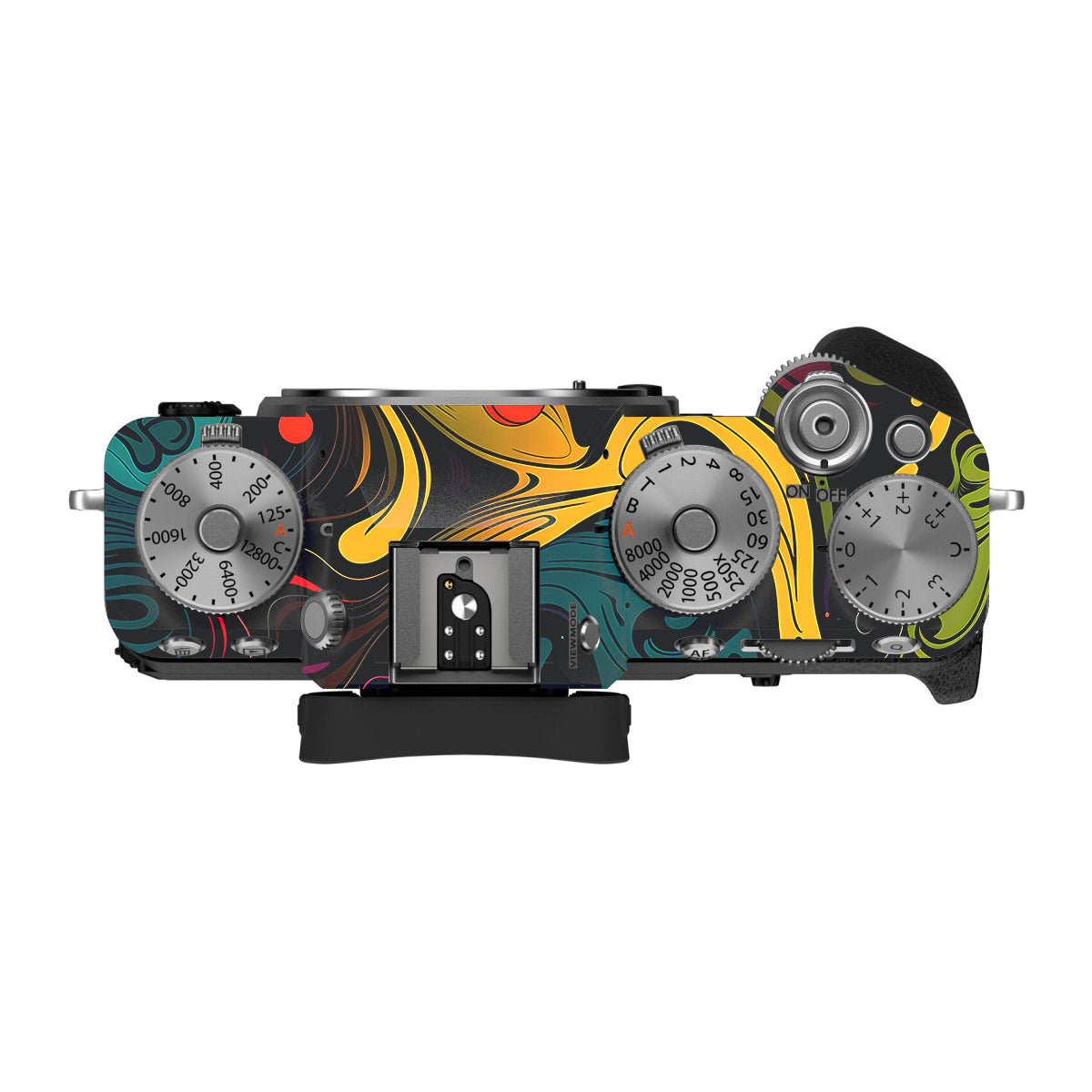 Psychedelic Color Swirl FujiFilm X-T5 Camera Skin