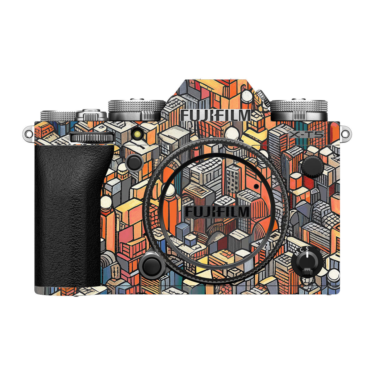 Isometric Cityscape FujiFilm X-T5 Camera Skin