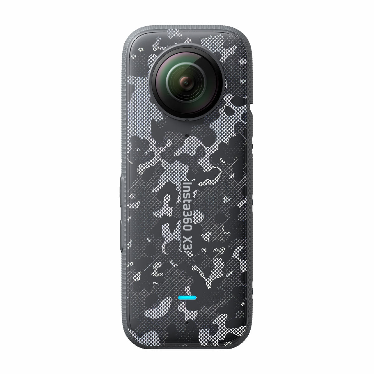 Stealth Grey Camo Insta360 X3 Camera Skins