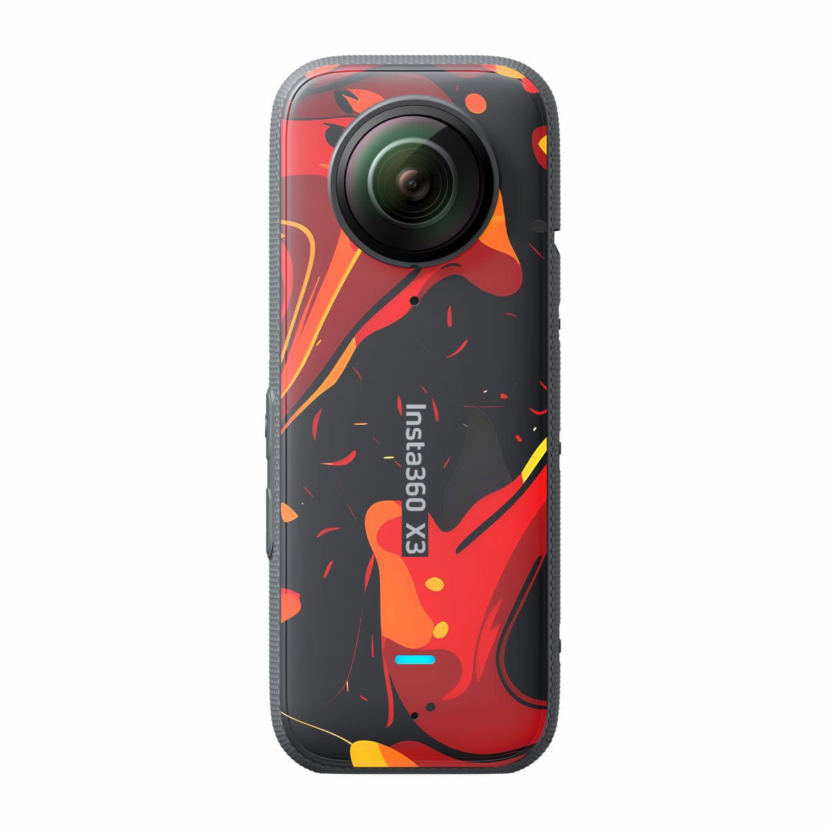 Lava Burst Insta360 X3 Camera Skins