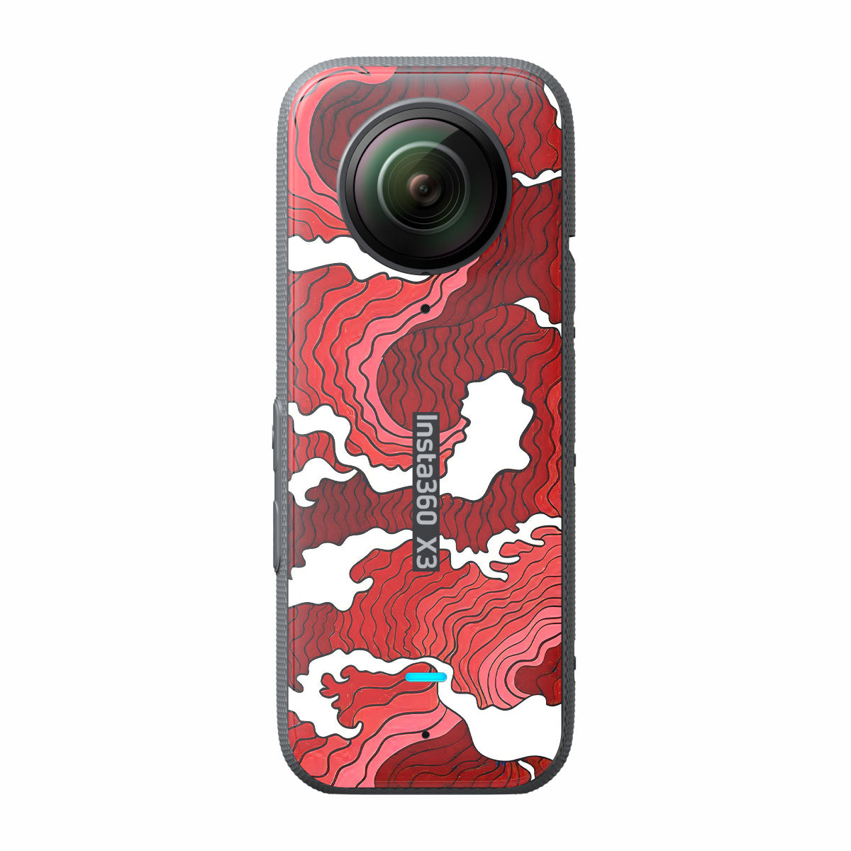 Cherry Waves Insta360 X3 Camera Skins