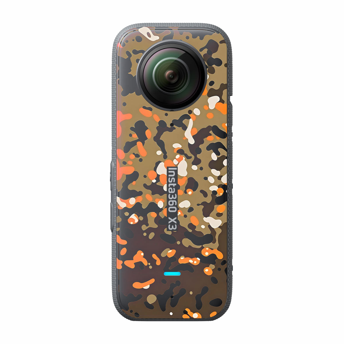 Orange Brown Spot  Insta360 X3 Camera Skins