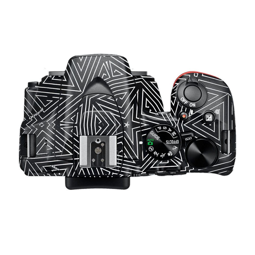 Geometric Pattern Nikon D3500 Camera Skin