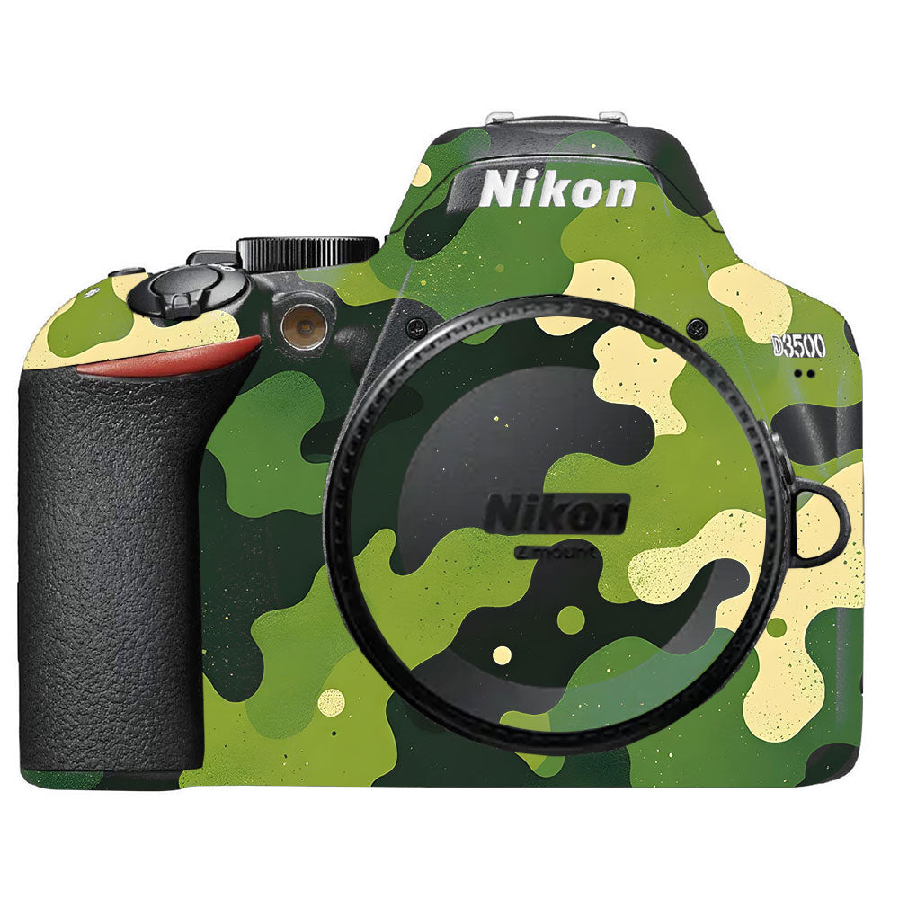 Camouflage Pattern Nikon D3500 Camera Skin