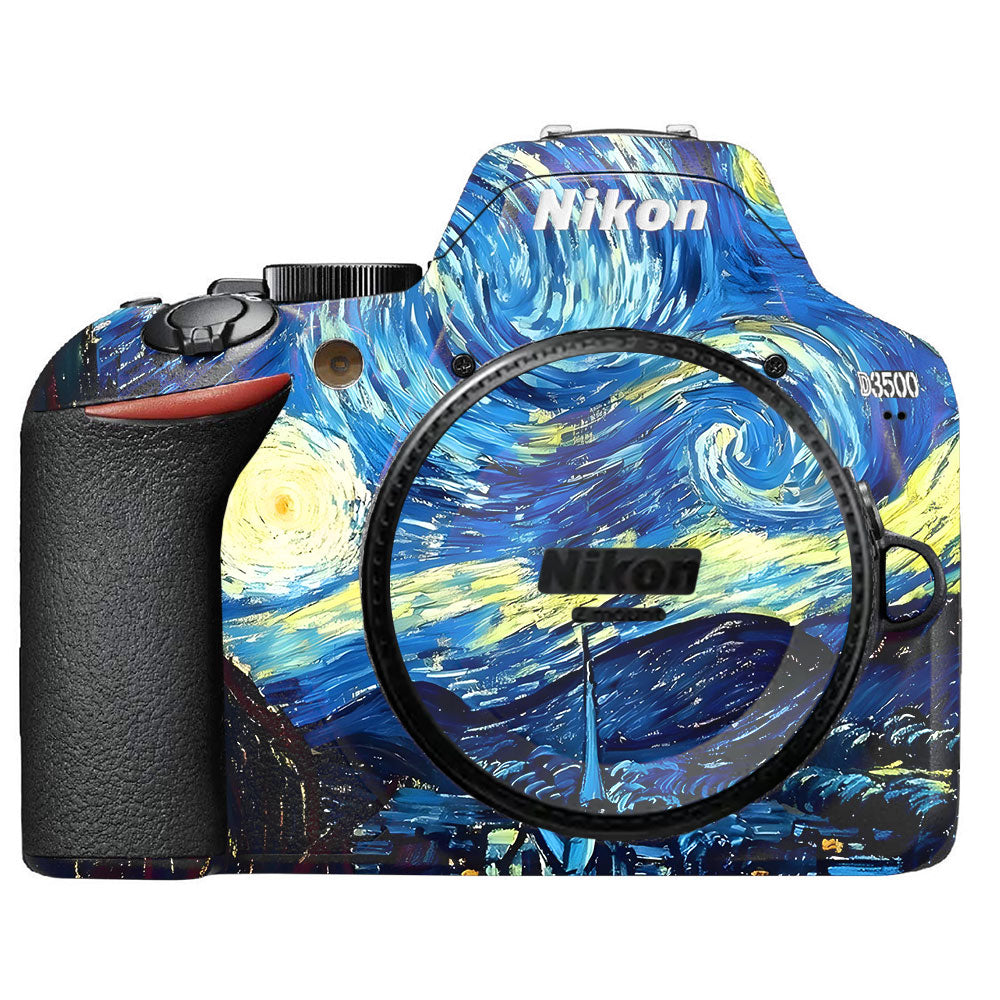 Starry Night Art Nikon D3500 Camera Skin