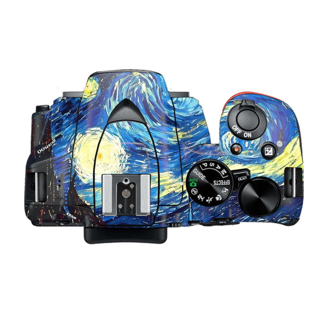 Starry Night Art Nikon D3500 Camera Skin
