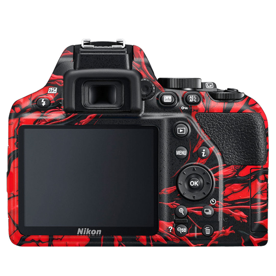 Venom Red Nikon D3500 Camera Skin