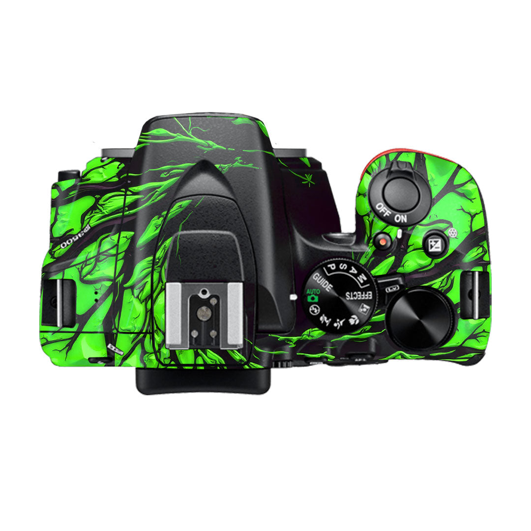 Venom Green Nikon D3500 Camera Skin