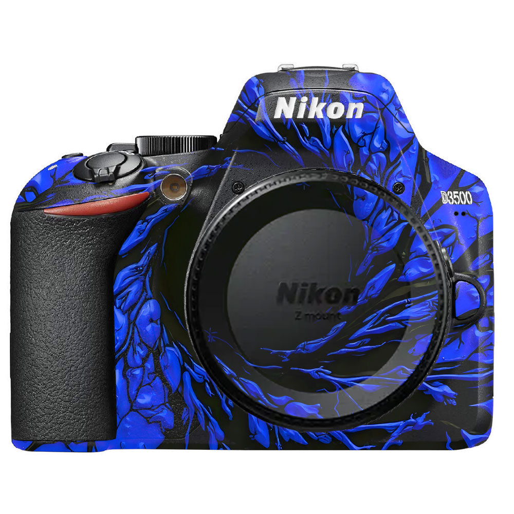Venom Blue Nikon D3500 Camera Skin