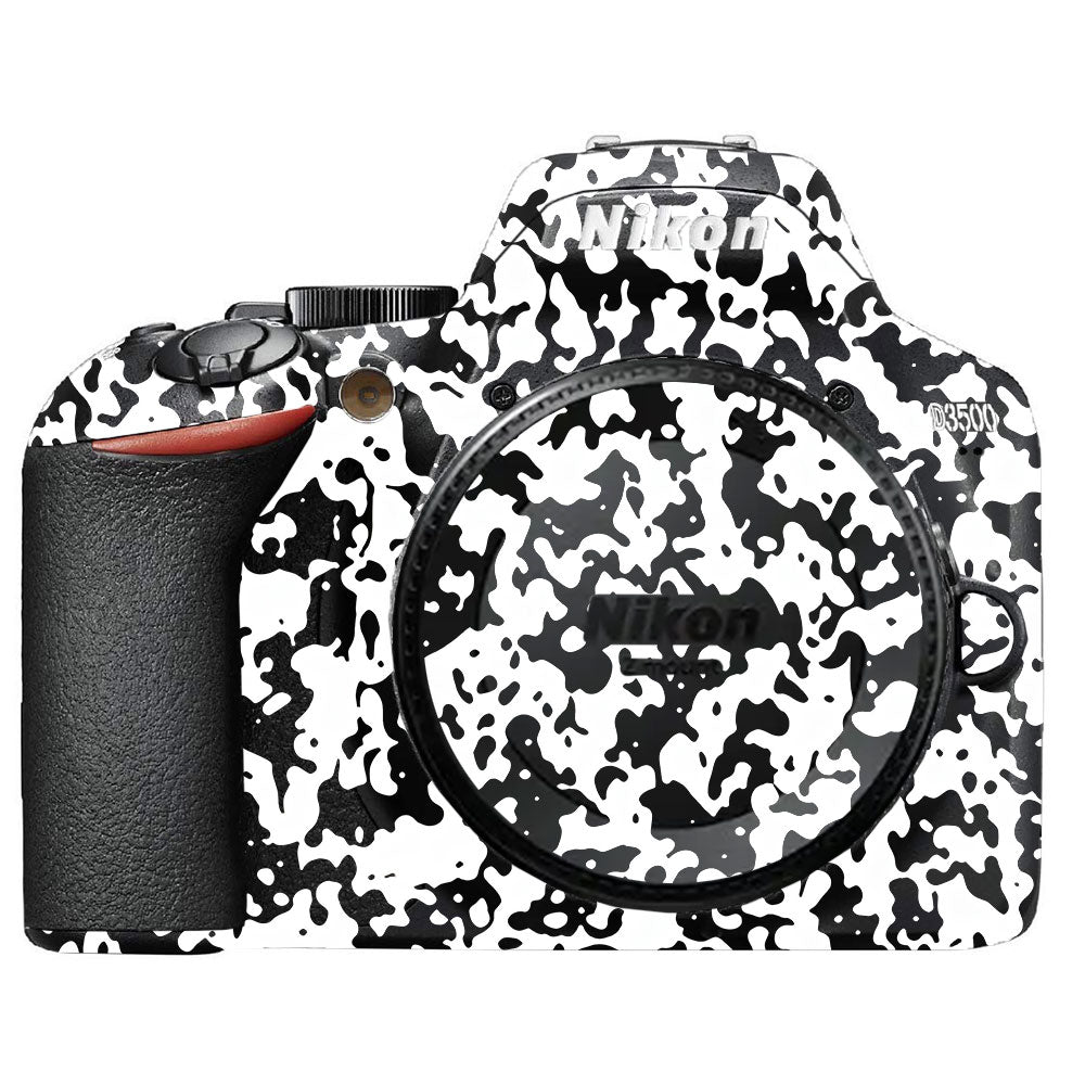 Snow Camo Nikon D3500 Camera Skin