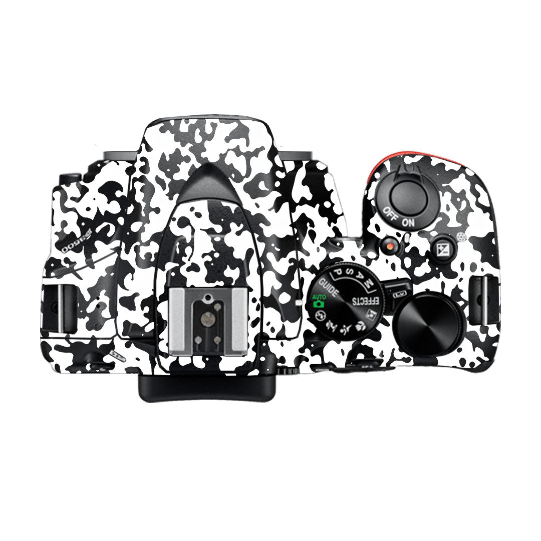 Snow Camo Nikon D3500 Camera Skin