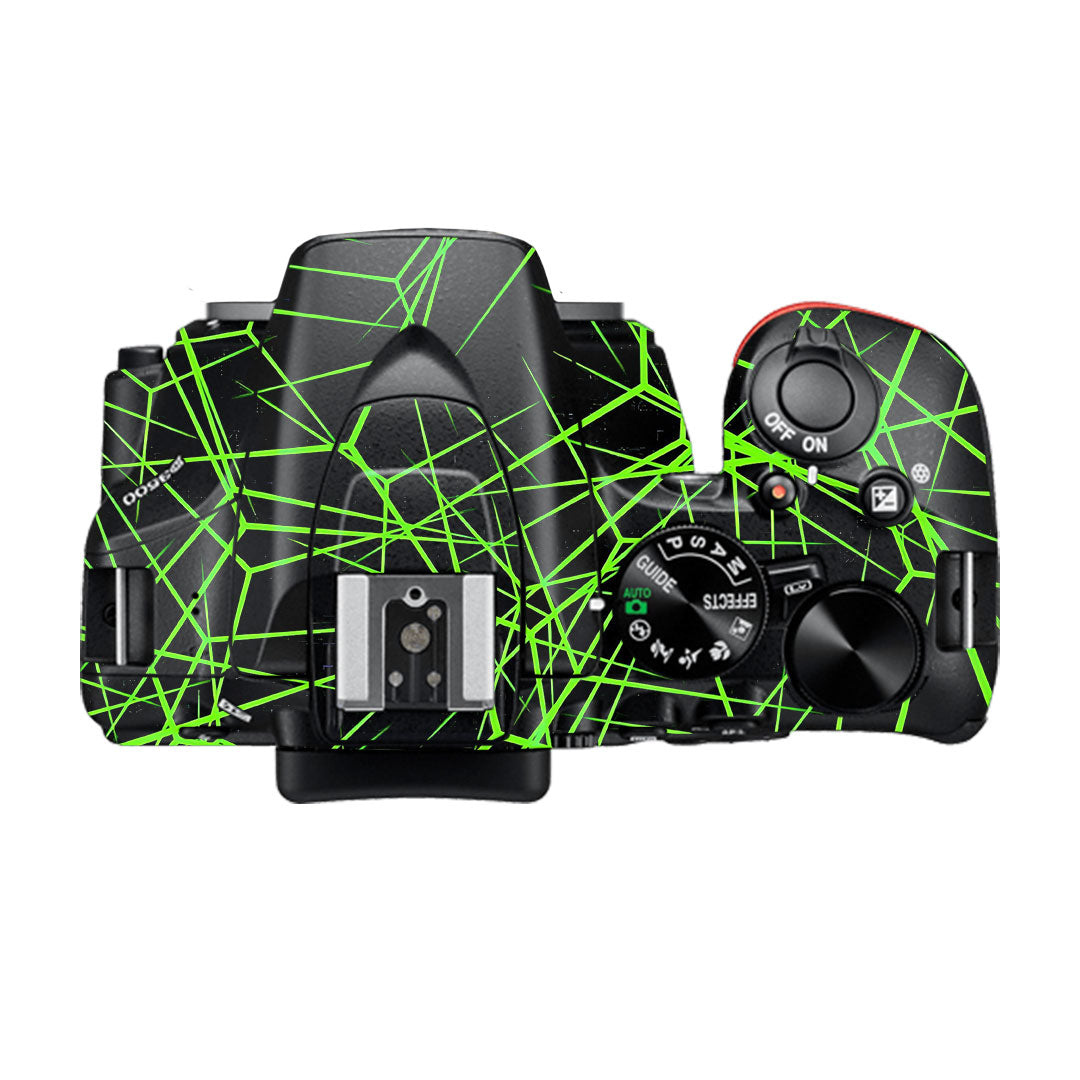 Neon Grid Nikon D3500 Camera Skin