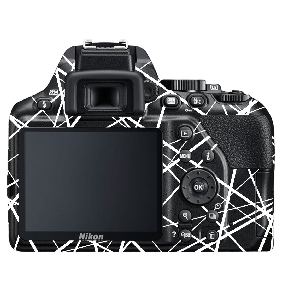 Mono Grid Nikon D3500 Camera Skin