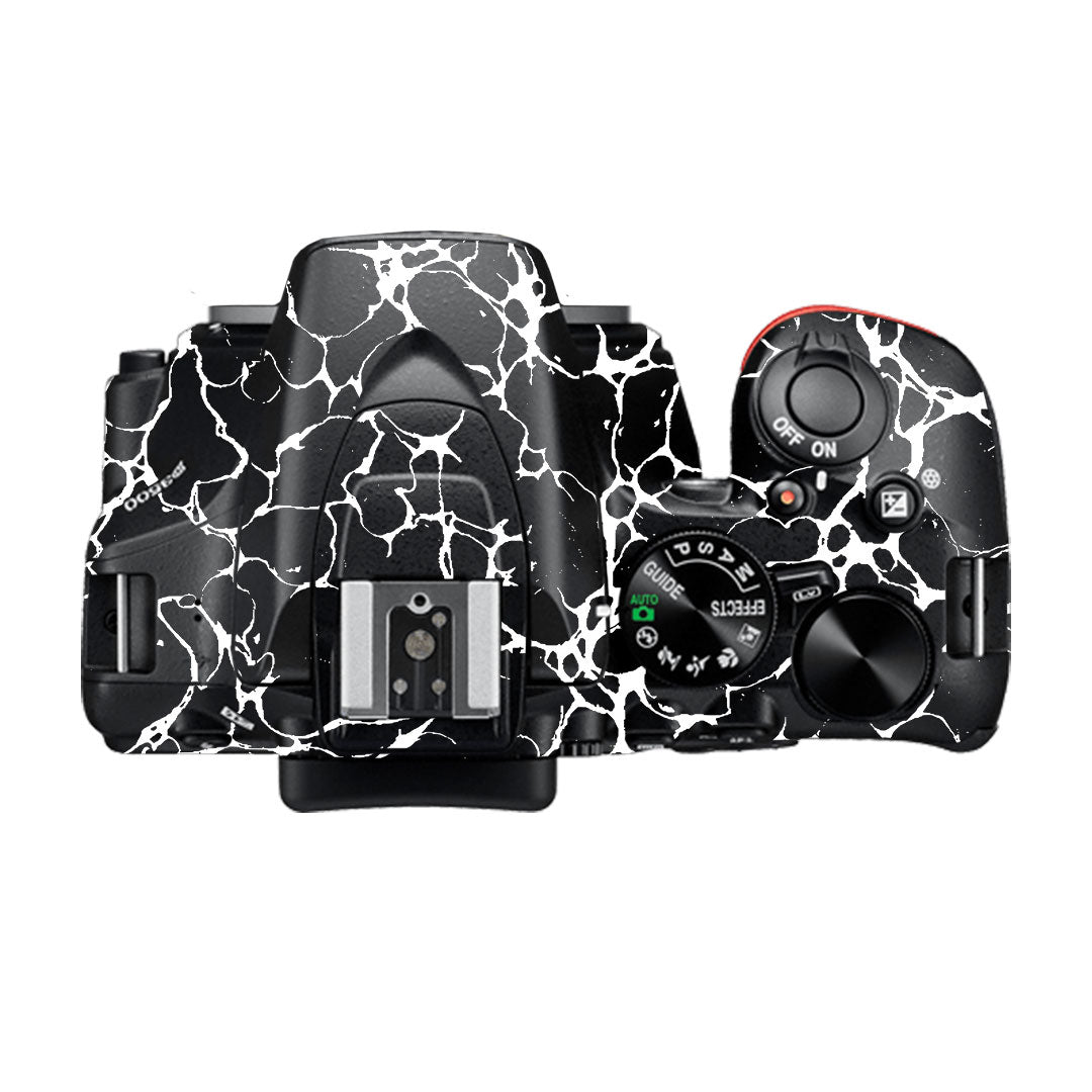 White Web Nikon D3500 Camera Skin