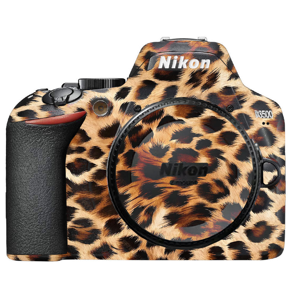 Classic Leopard Spots Nikon D3500 Camera Skin