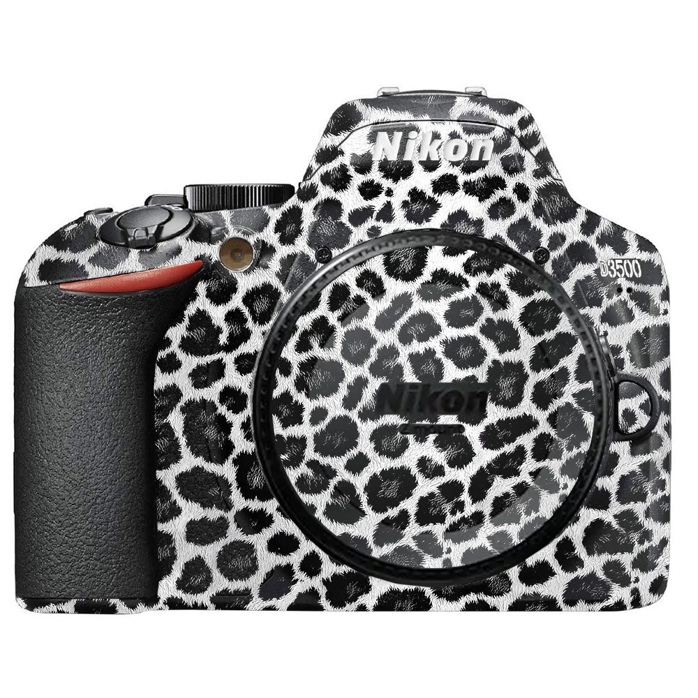 Snow Leopard Spots Nikon D3500 Camera Skin