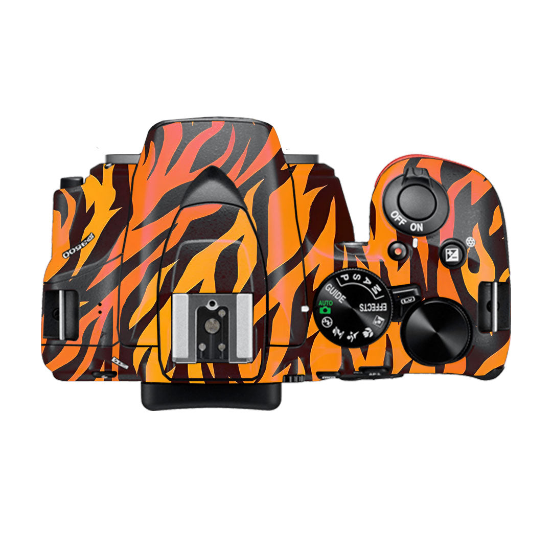Wild Tiger Stripes Nikon D3500 Camera Skin