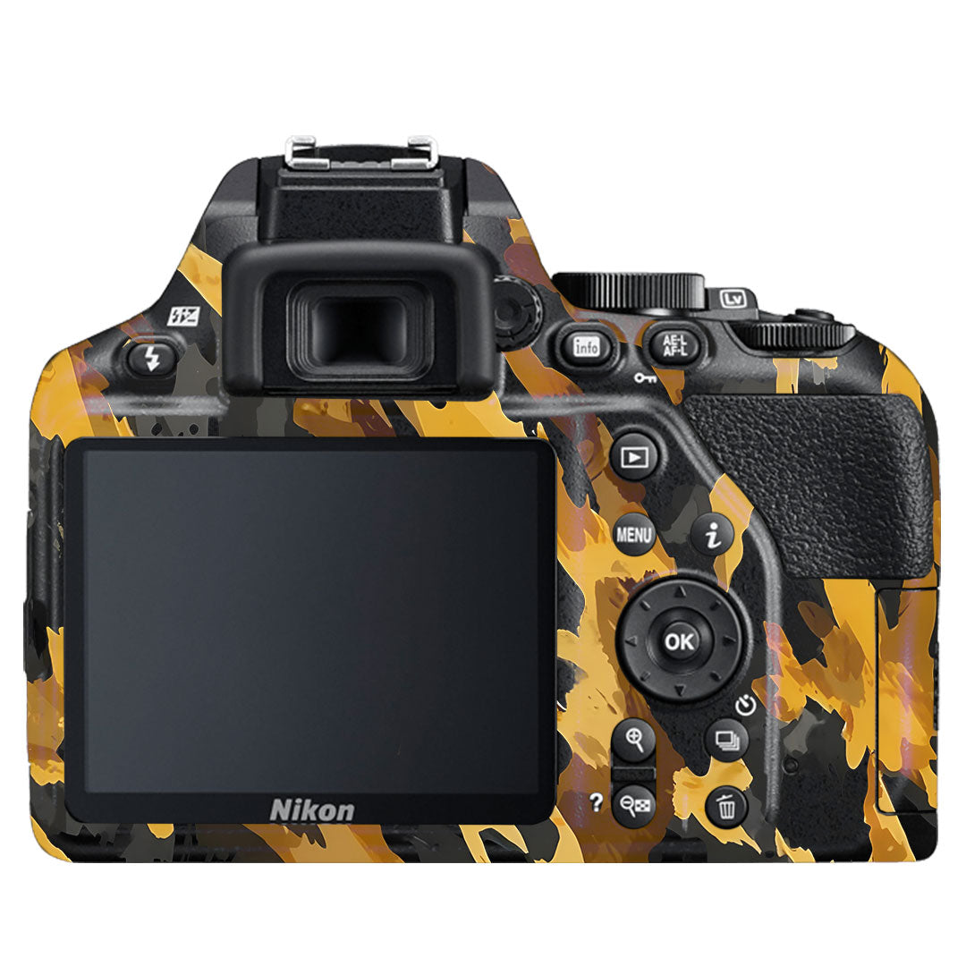Camo Tiger Blend Nikon D3500 Camera Skin