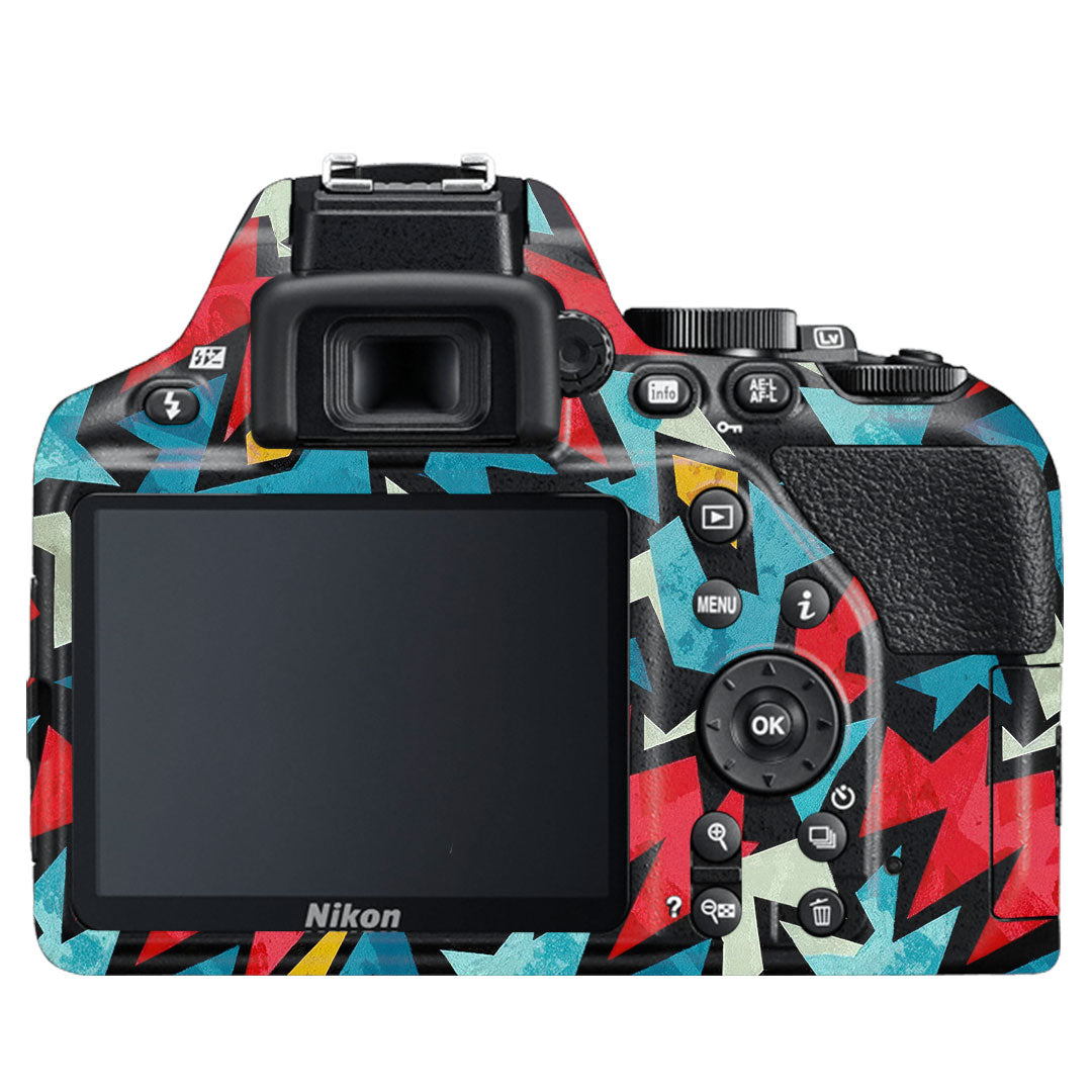 Pop Art Lightning Nikon D3500 Camera Skin