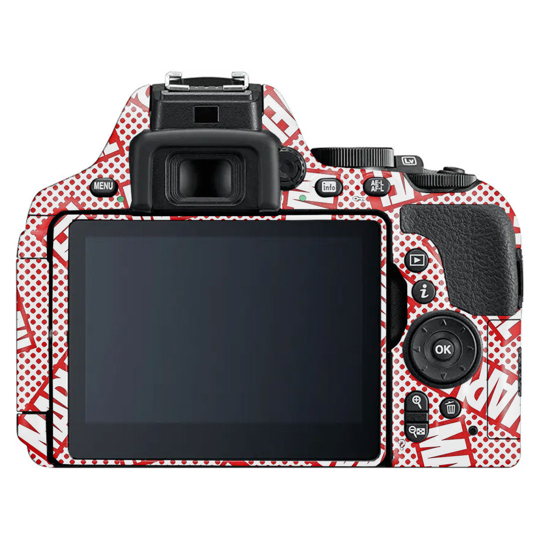 Marvel Comics Nikon D5600 Camera Skin