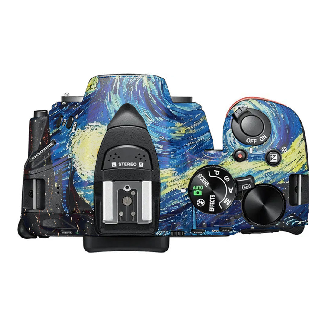 Starry Night Art Nikon D5600 Camera Skin