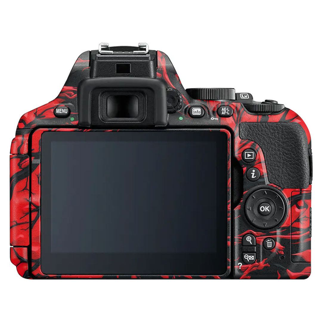 Venom Red Nikon D5600 Camera Skin