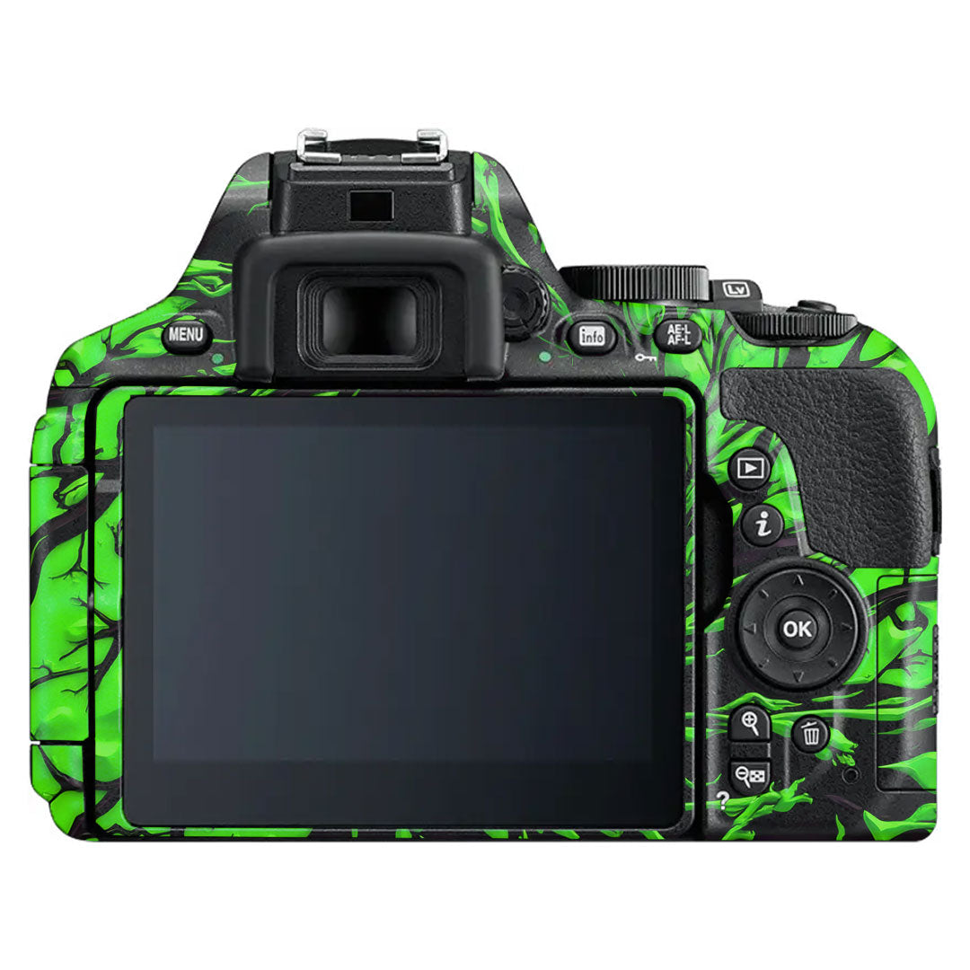 Venom Green Nikon D5600 Camera Skin