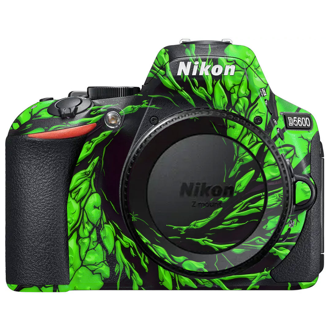 Venom Green Nikon D5600 Camera Skin