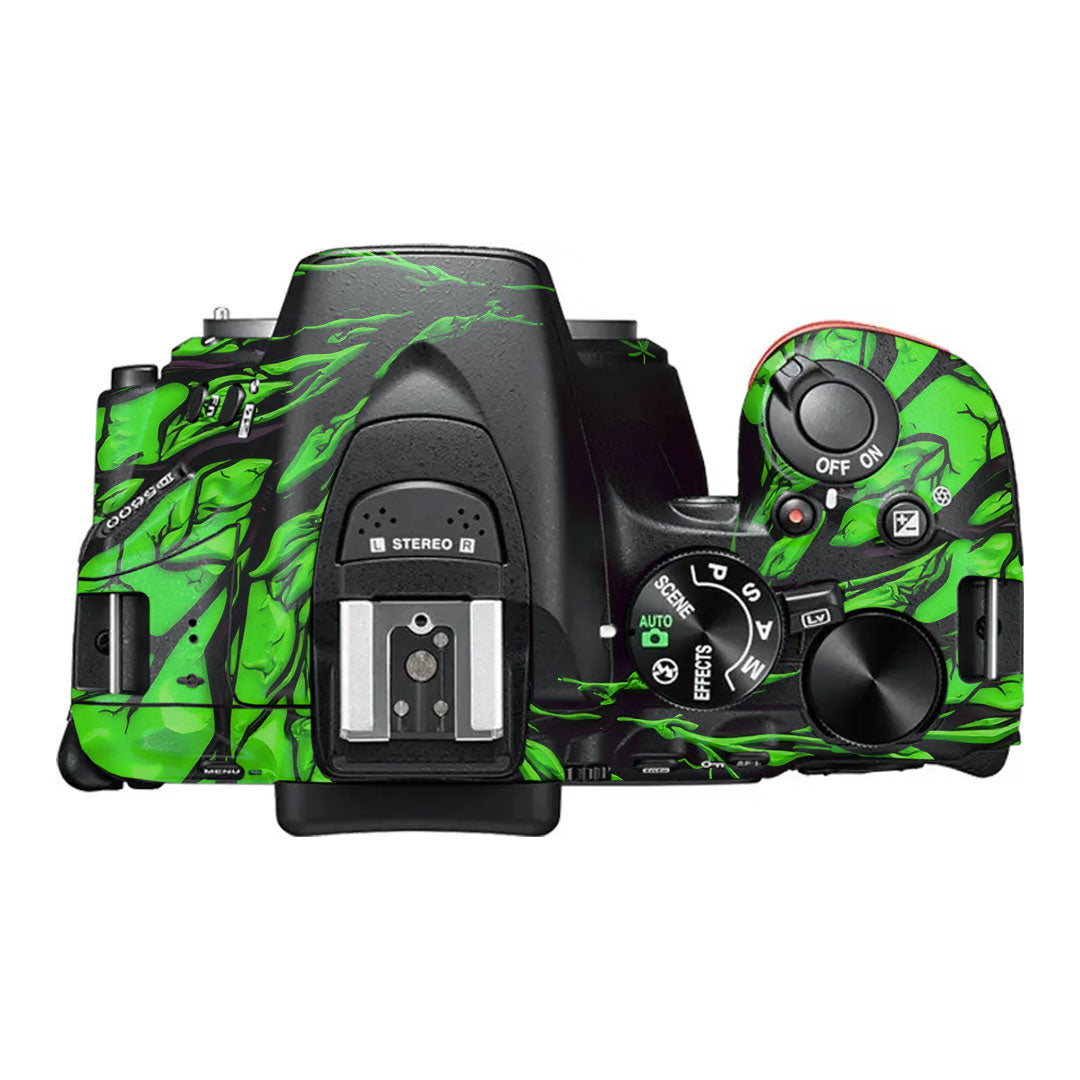 Venom Green Nikon D5600 Camera Skin