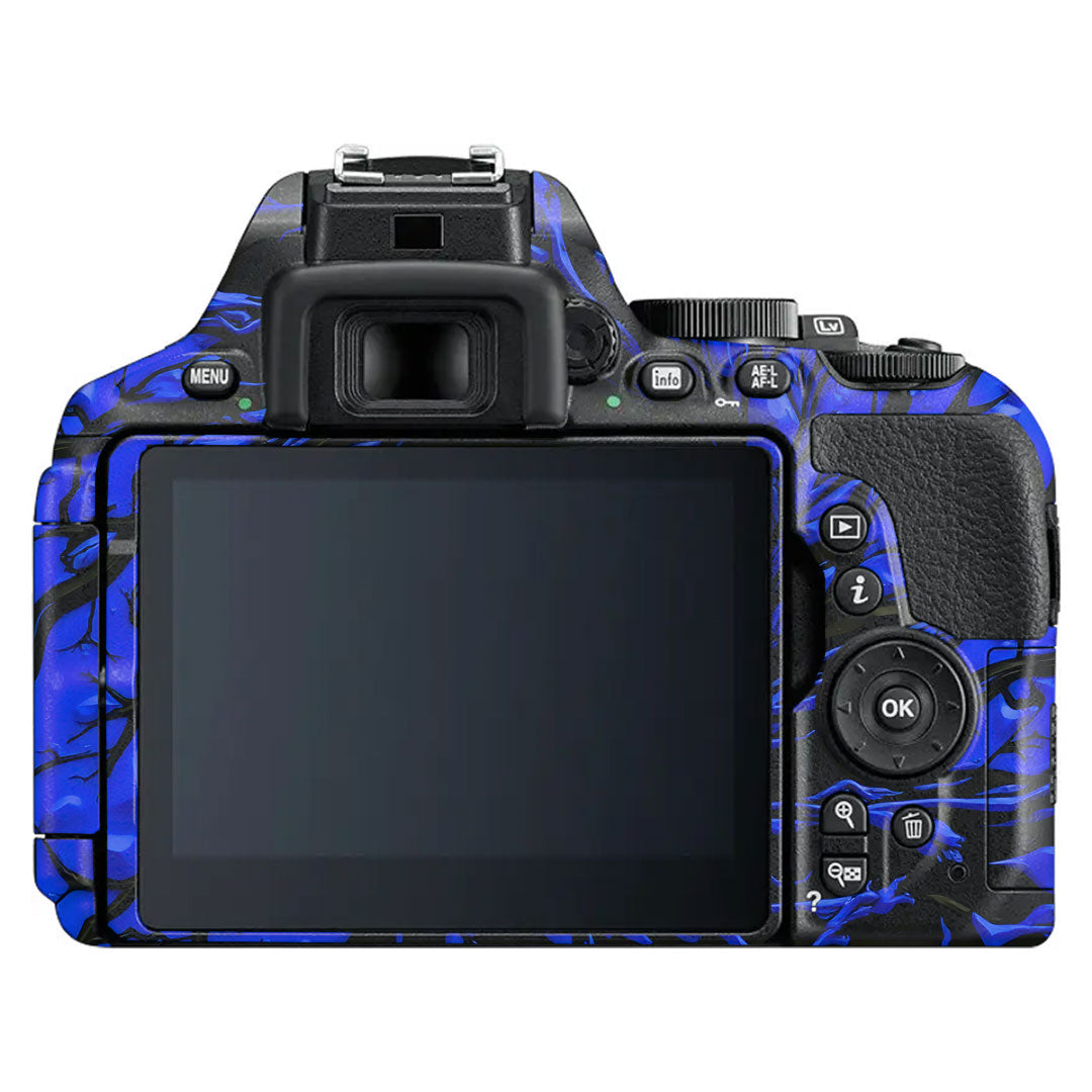 Venom Blue Nikon D5600 Camera Skin