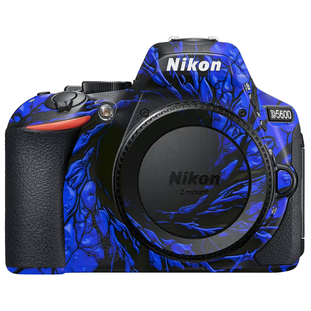 Venom Blue Nikon D5600 Camera Skin