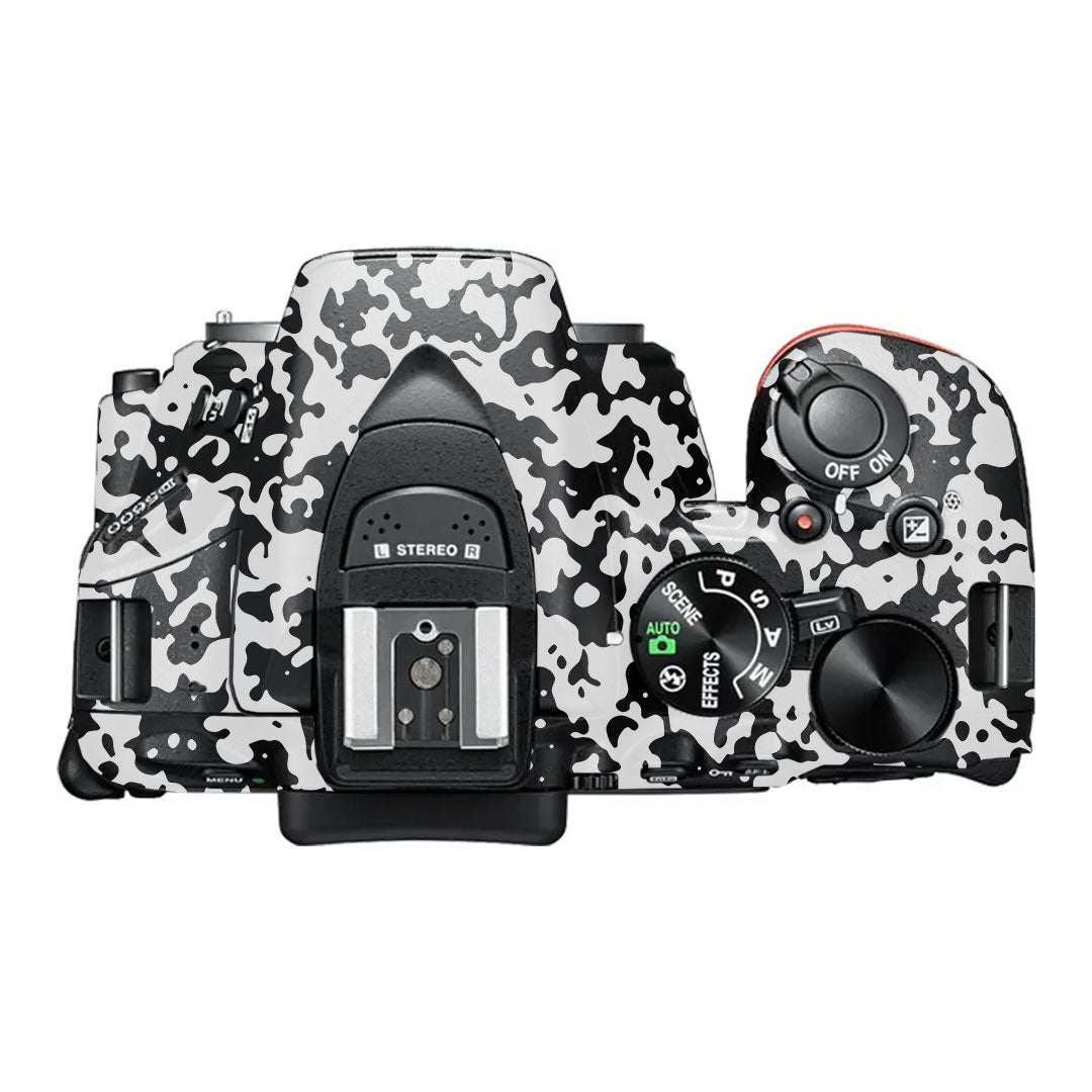 Snow Camo Nikon D5600 Camera Skin