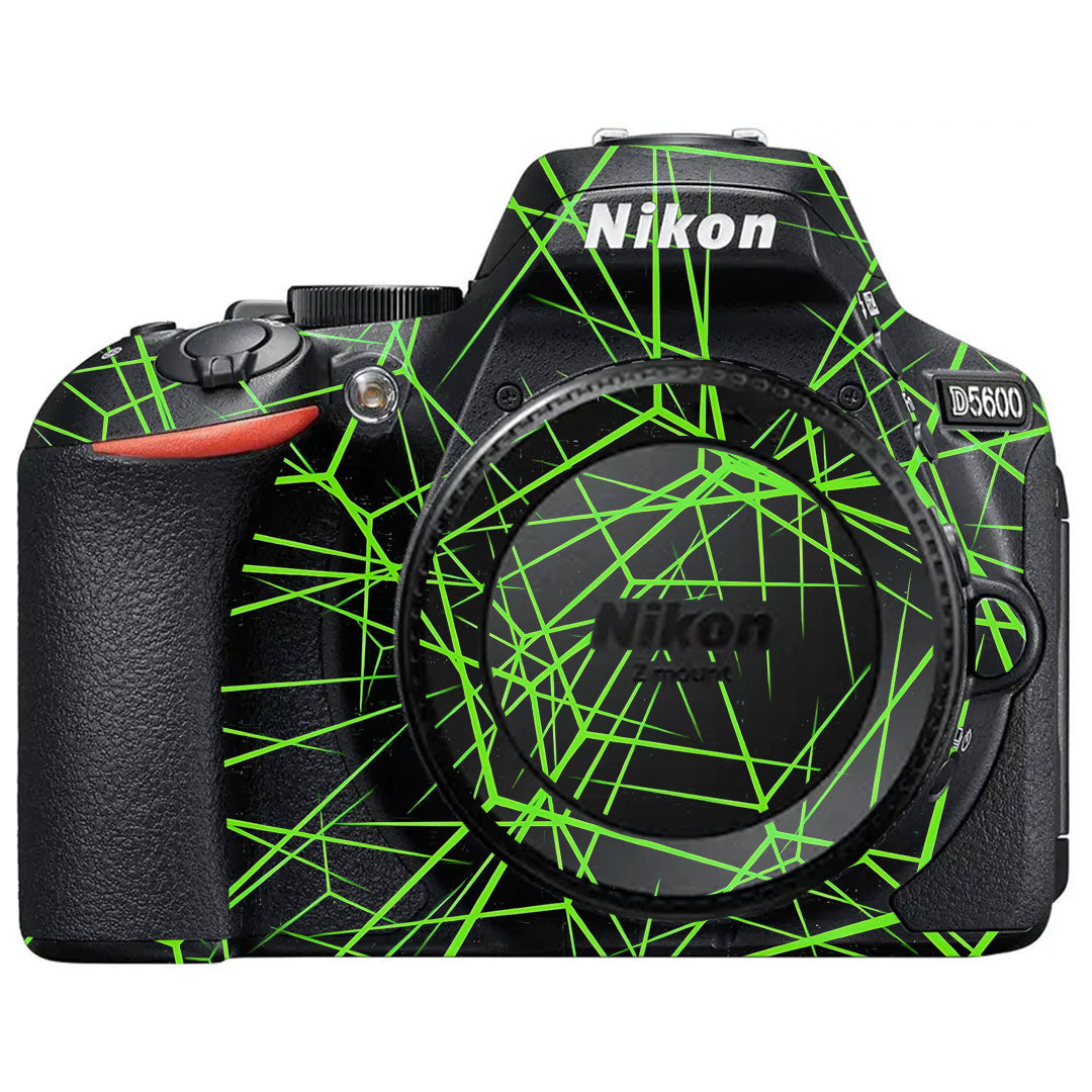 Neon Grid Nikon D5600 Camera Skin