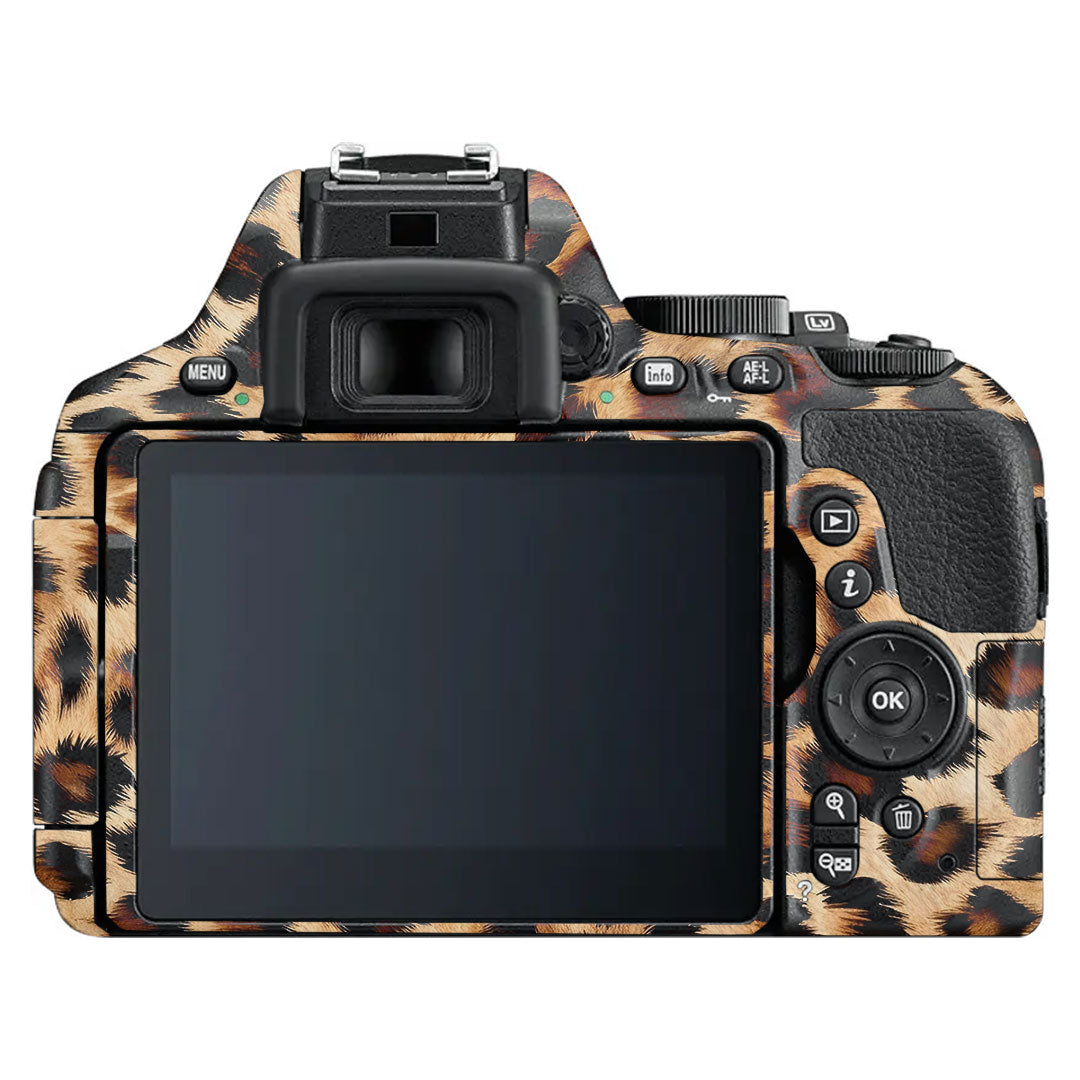 Classic Leopard Spots Nikon D5600 Camera Skin