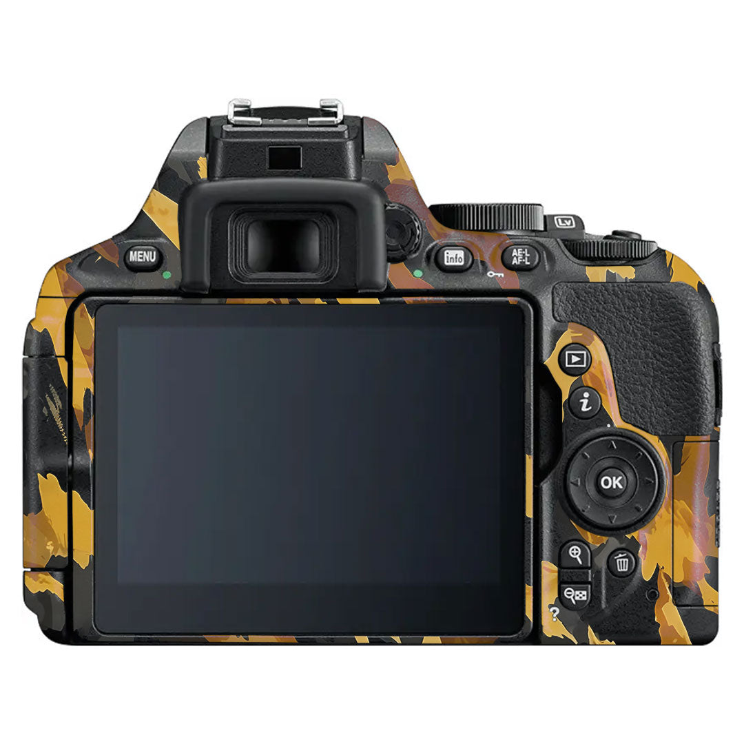 Camo Tiger Blend Nikon D5600 Camera Skin