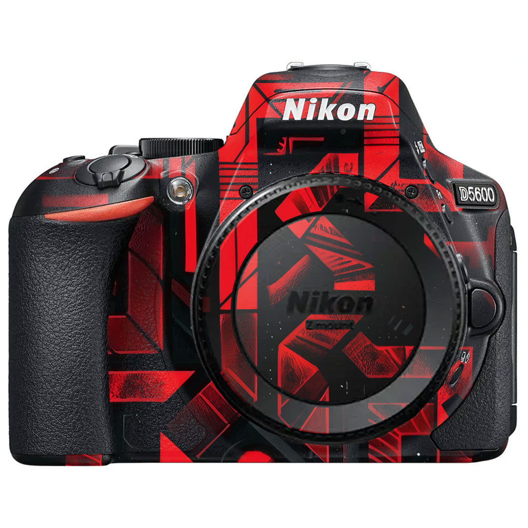 Cyber Maze Circuit Nikon D5600 Camera Skin