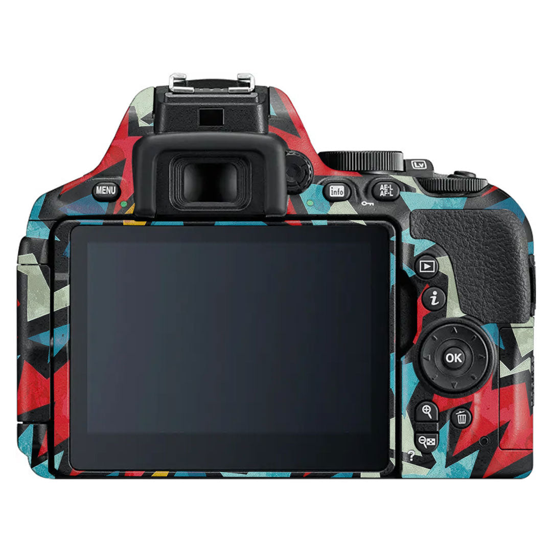 Pop Art Lightning Nikon D5600 Camera Skin