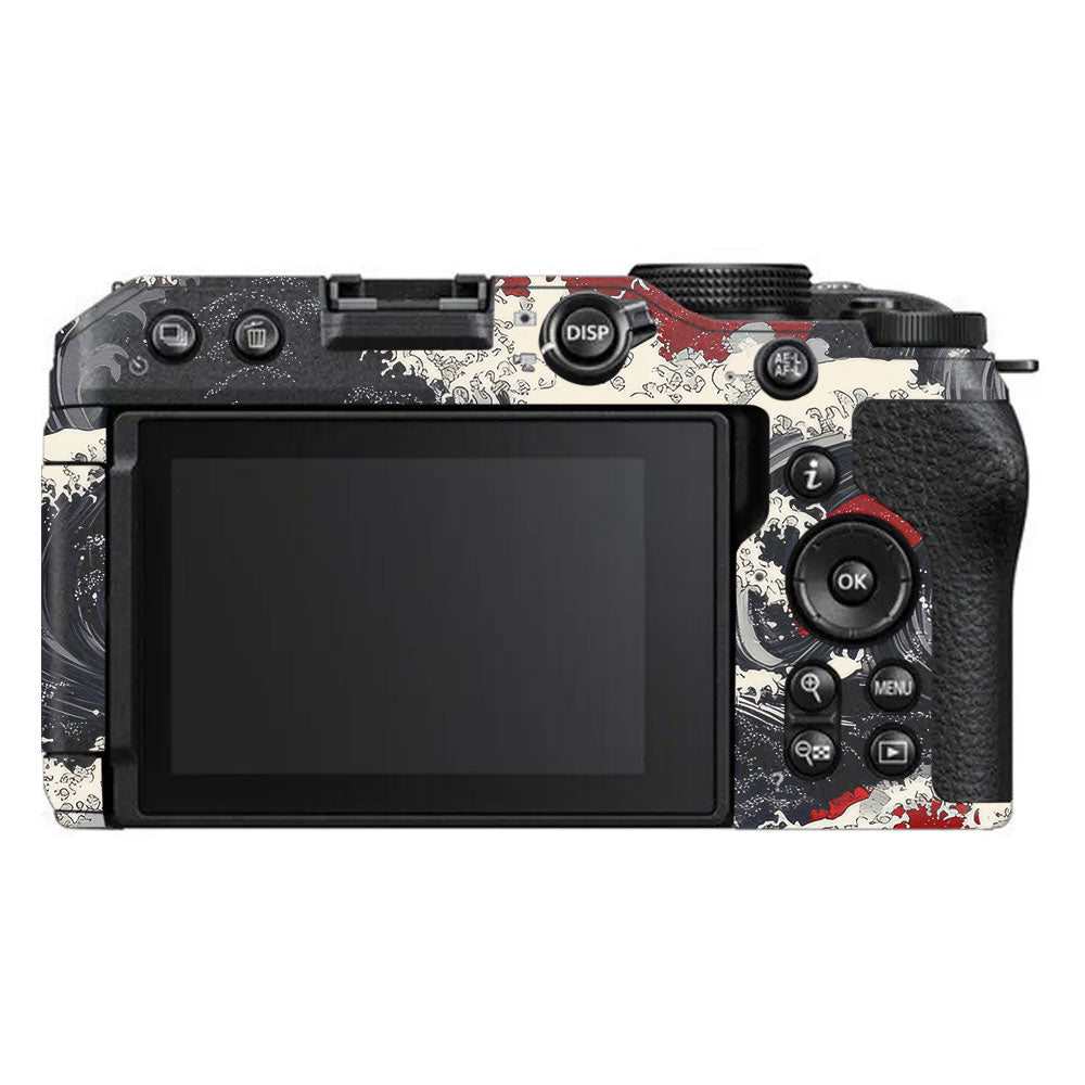 Abstract Waves Nikon Z30 Camera Skin