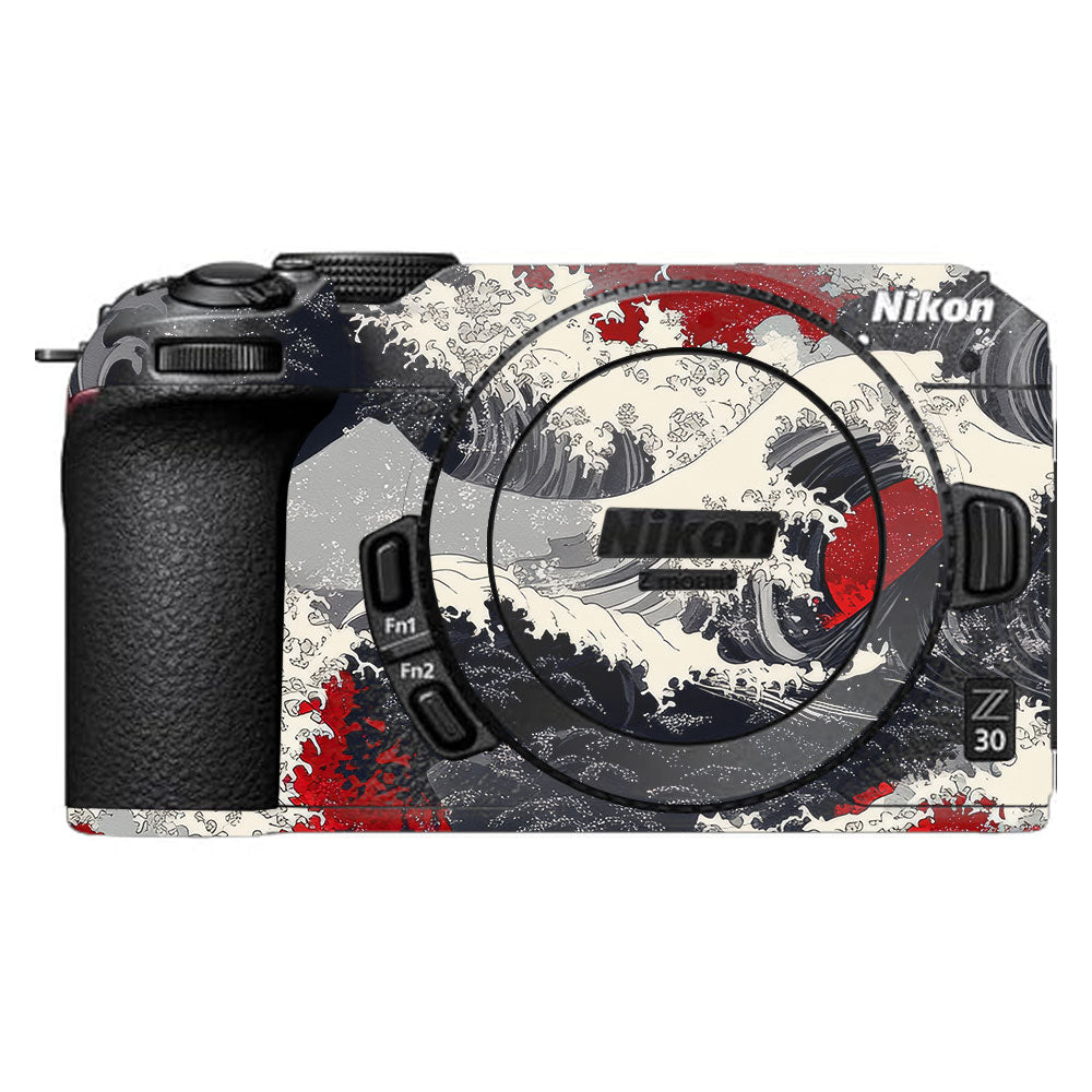 Abstract Waves Nikon Z30 Camera Skin