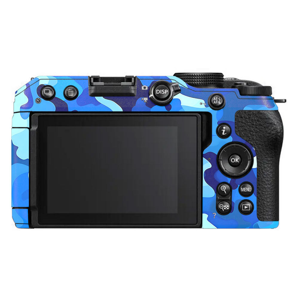 Arctic Blue Camo Pattern Nikon Z30 Camera Skin