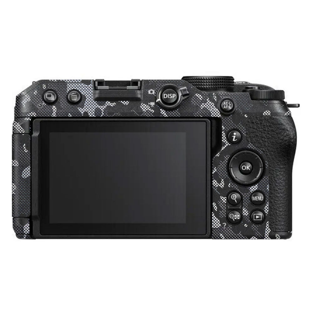 Stealth Grey Camo Nikon Z30 Camera Skin